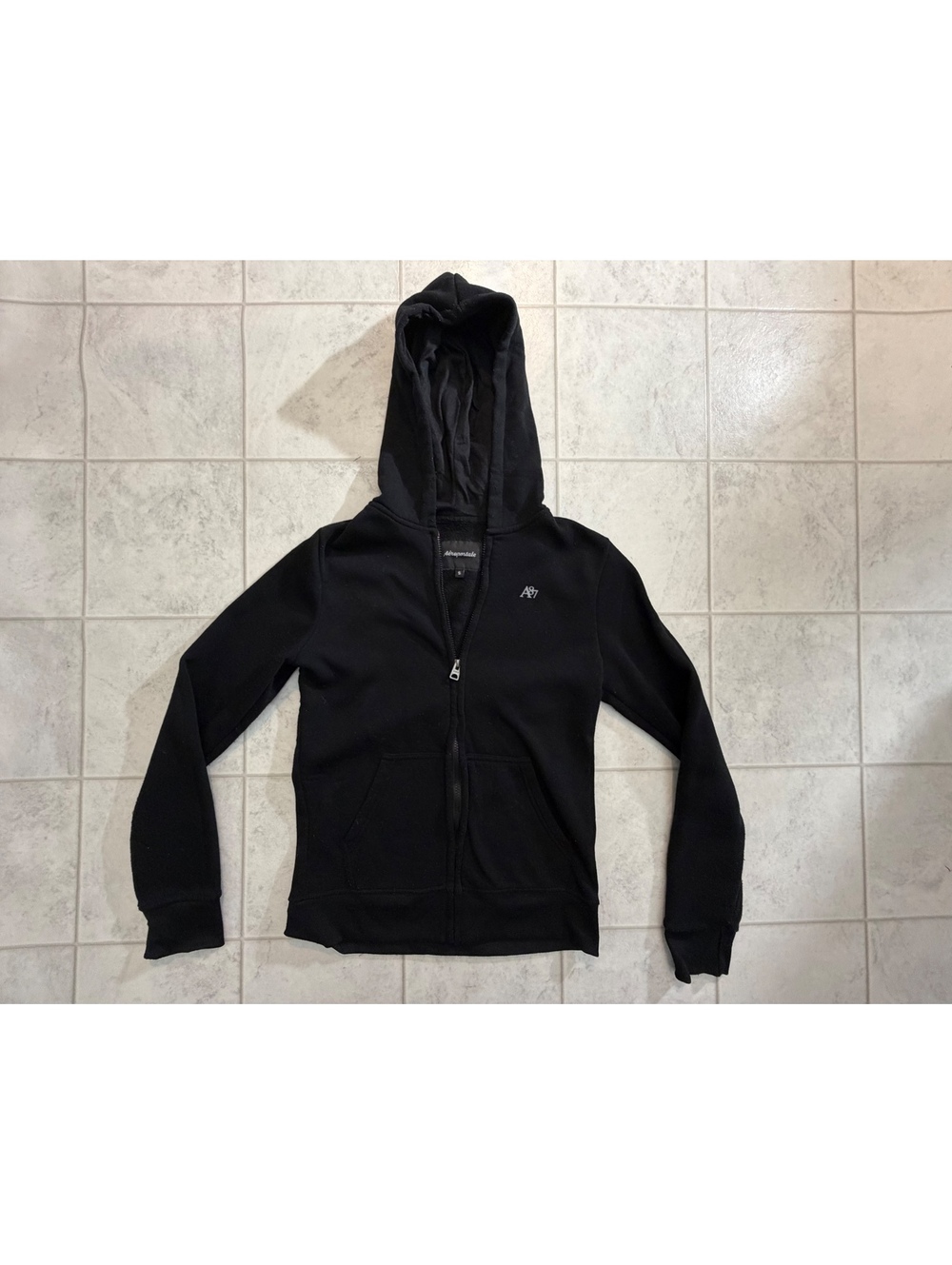 Aeropostale black zip hoodie